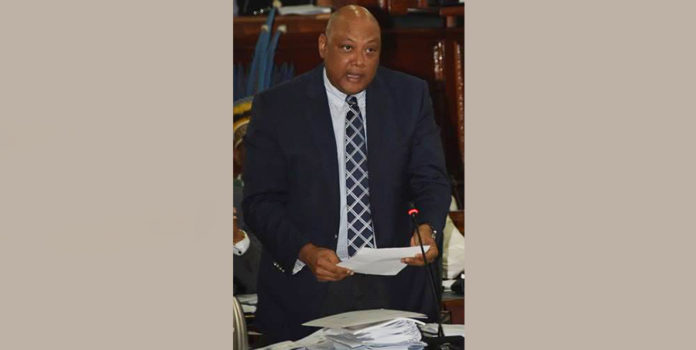 Trotman in Parliament