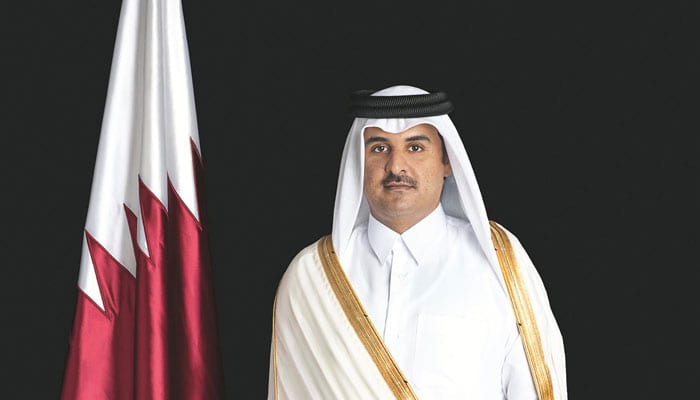 Qatar’s emir meets ExxonMobil’s CEO