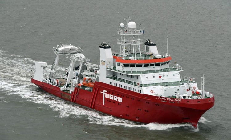 Fugro Venturer to begin offshore survey campaign