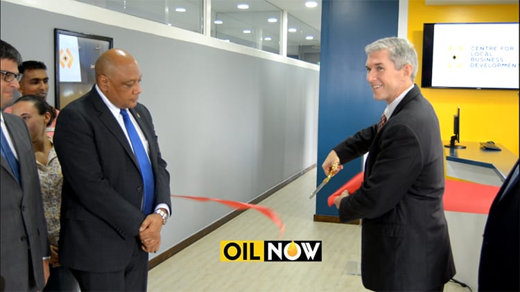 ExxonMobil opens ‘100% Guyanese outfitted’ business development centre