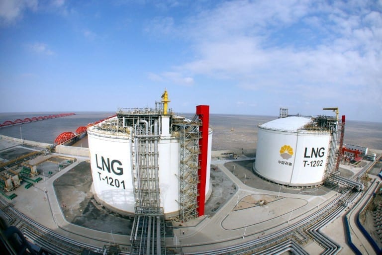 China winter gas binge pushes it toward number 2 LNG buyer spot
