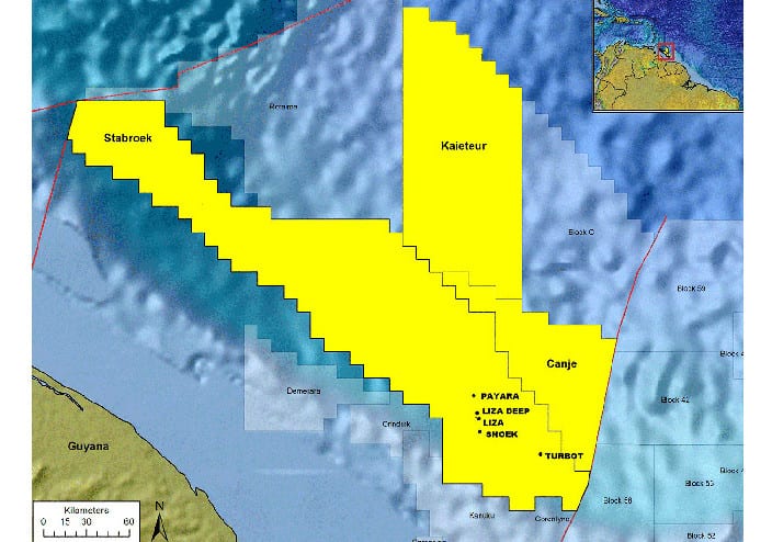 Hess to acquire 15% interest in Kaieteur Block offshore Guyana