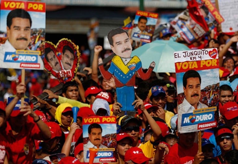 Maduro wins presidential vote election board says