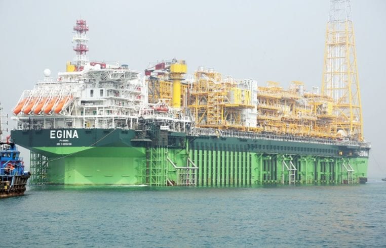 Nigeria leans on 200,000 b/d offshore Egina project to spur oil output