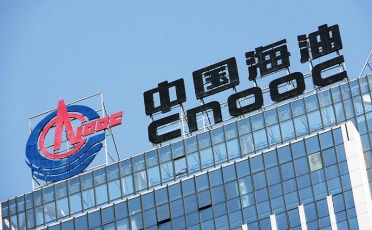 Outside of China CNOOC only found oil in Guyana during 2018