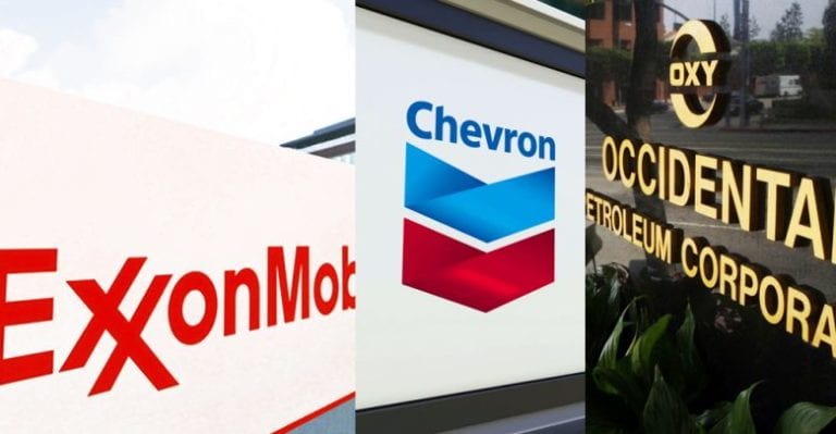 Exxon, Chevron and Shell among big oil leaders taking on climate challenge