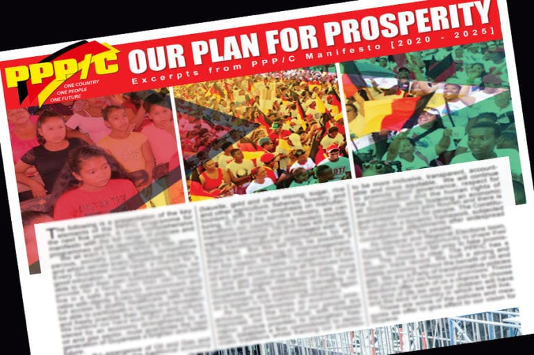 ‘Job-creation, world-class education and health care’ among campaign promises of Guyana’s main opposition party as oil production set to get underway