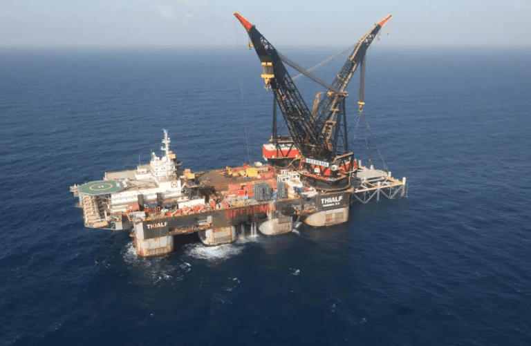Noble hits first gas at largest field in Eastern Mediterranean