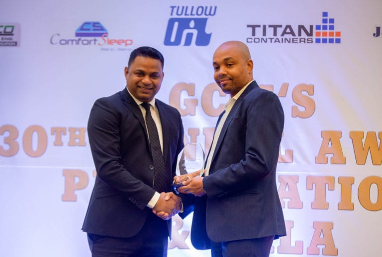 OilNOW awarded by business chamber in Guyana