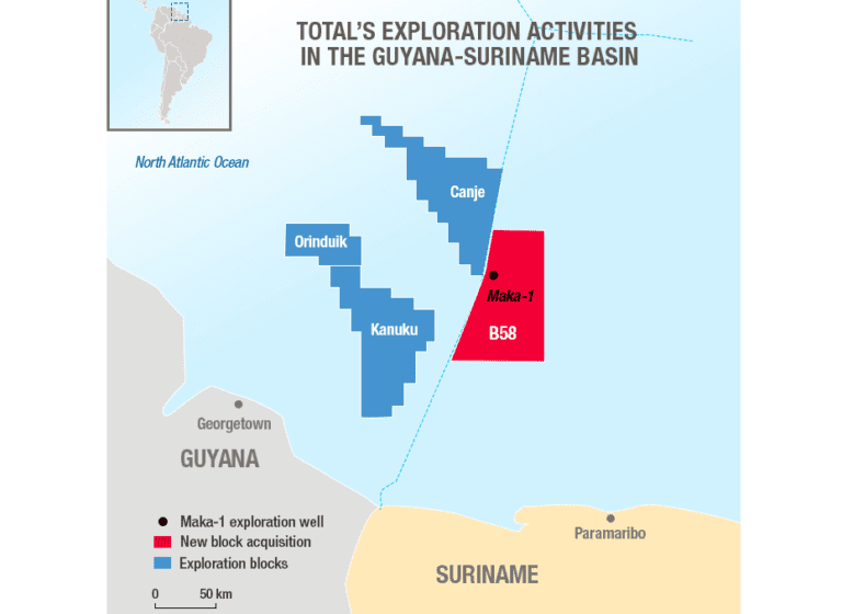 Total enters multi-million dollar farm-in deal with Apache for Suriname acreage
