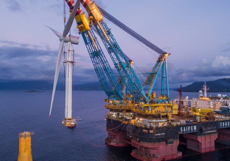 Saipem awarded three-quarter billion euros in contracts for offshore wind farms