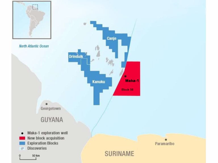 Block 58 explorers look to Sapakara for continued success offshore Suriname