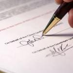 Signing-contract-document-signature