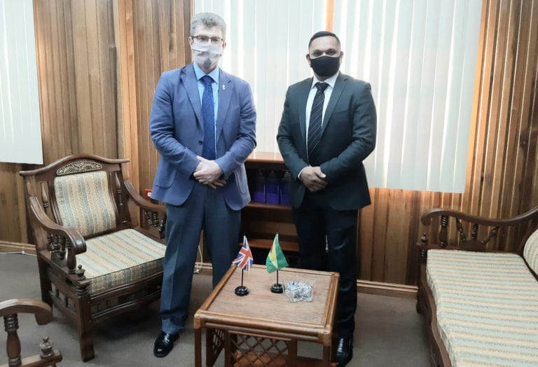Natural Resources Minister, British High Commissioner discuss O&G partnerships