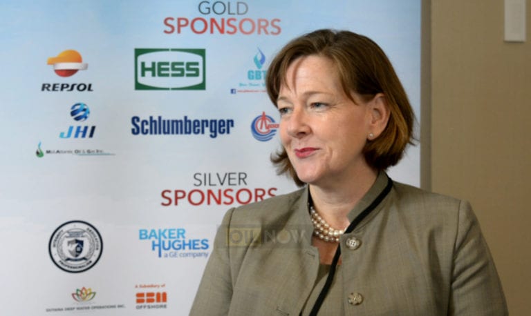 Alison Redford advocated for full transparency in oil and gas on previous visits to Guyana