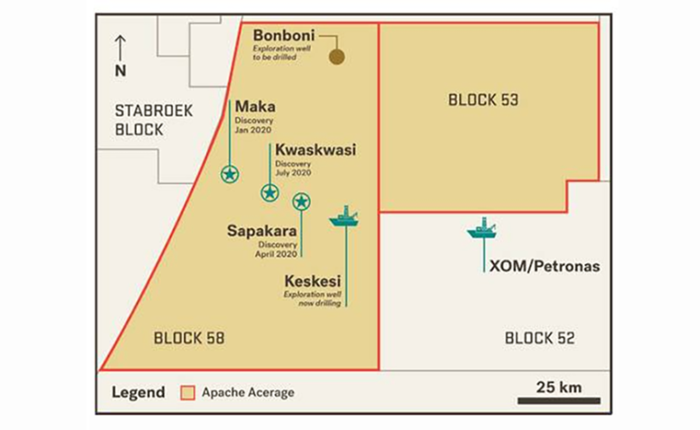 Apache lines up 5th exploration well in Suriname as priority shifts to South America
