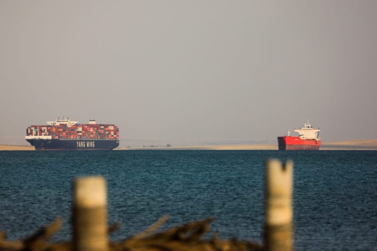 Oil product tanker rates soar on Suez Canal blockage