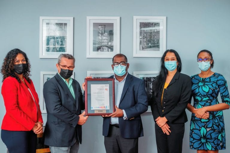 Guyanese manufacturing company gets recertification for quality standards