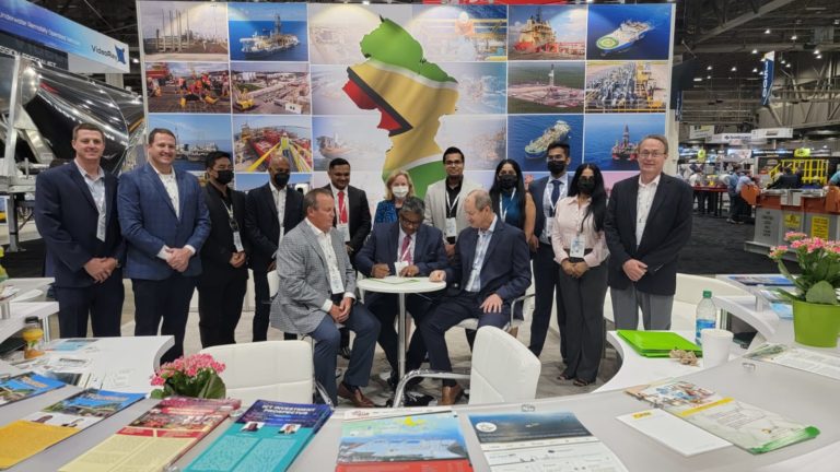 Guyana and U.S. firms enter strategic partnership at OTC