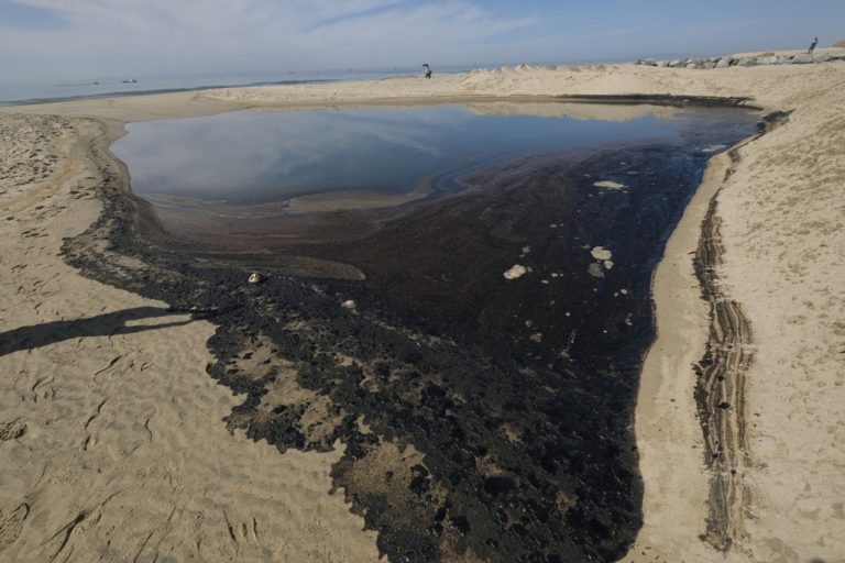 California in ‘worst case’ scenario oil spill