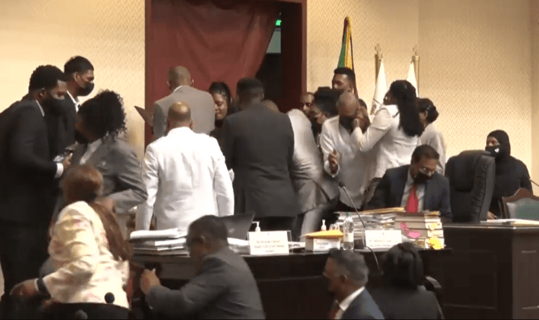 Chamber ‘shocked, dismayed’ by chaos in Guyana’s Parliament