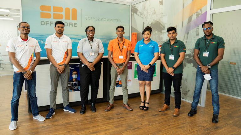 Guyanese Engineers in Singapore for training on third oil production vessel