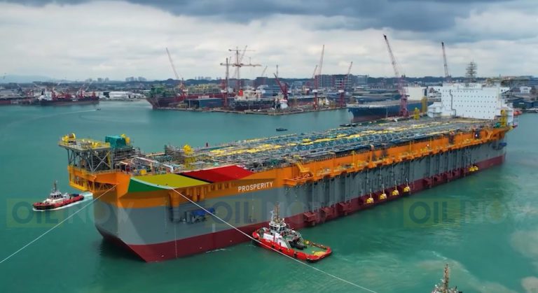 Third Guyana oil production vessel leaves dry dock