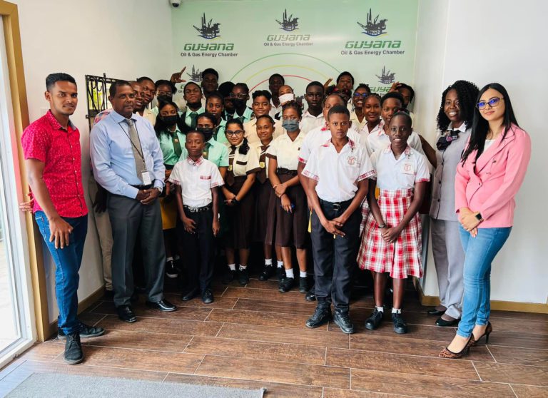 Grooming next generation of Guyanese oil workers; Energy Chamber has trained students from 18 schools