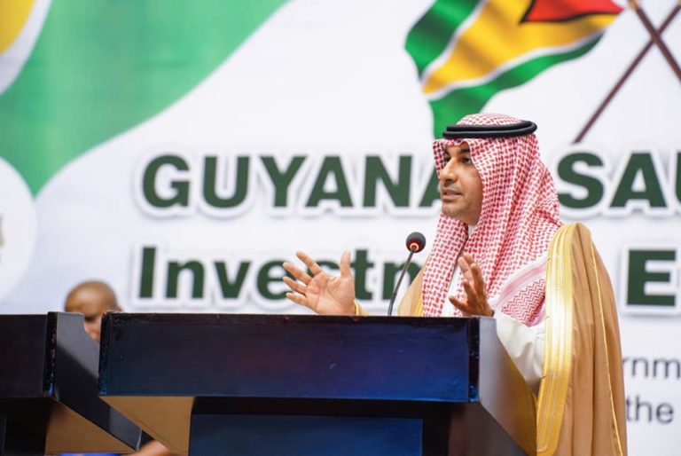 Saudi investment minister promises ‘strong capabilities and assets’ in Guyana partnership