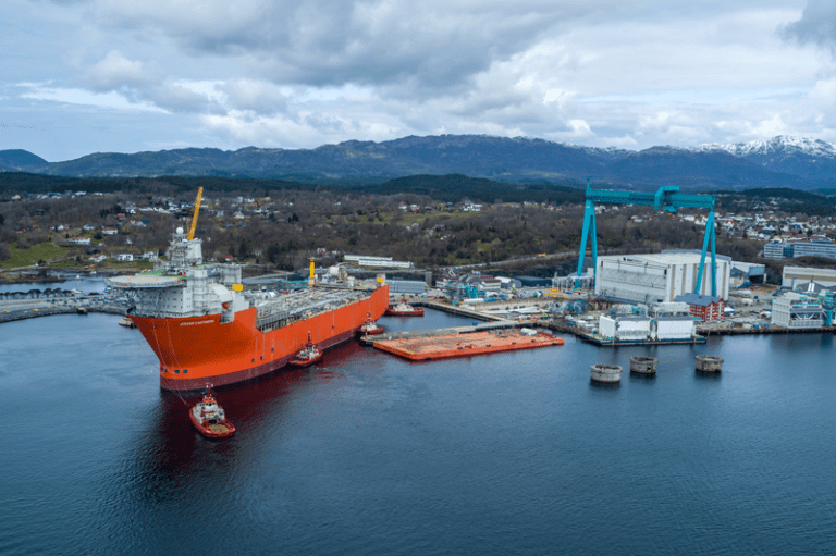 Fire aboard Equinor FPSO quickly contained at Norway shipyard