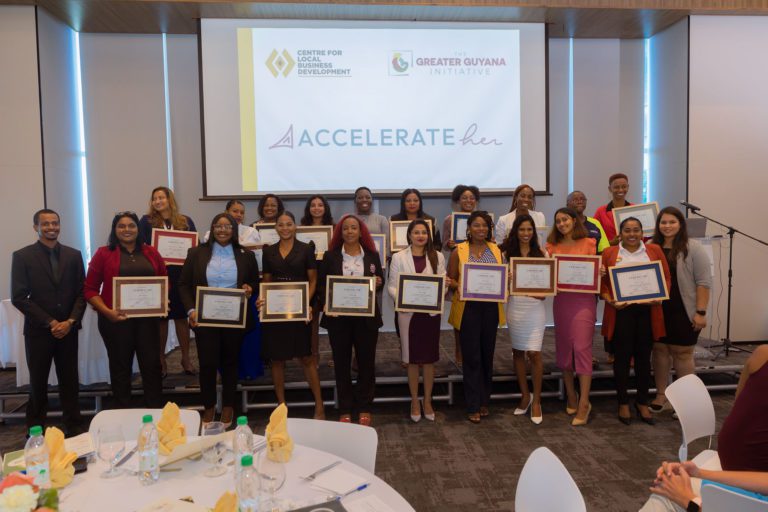 19 more Guyanese women entrepreneurs complete Accelerate-Her program