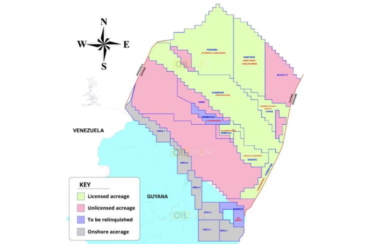 Around one-third of Guyana’s offshore acreage could be up for grabs in new bid round