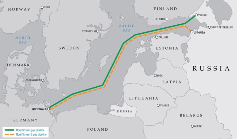 Denmark says Nord Stream 2 pipeline leaked gas into Baltic Sea