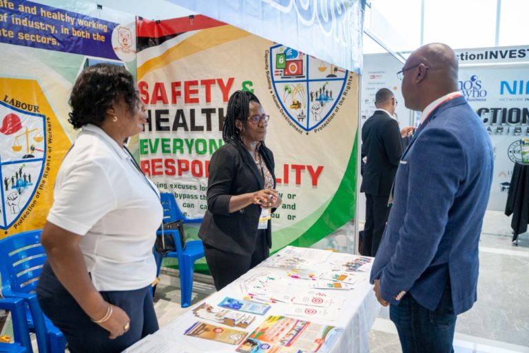 Guyana Basins Summit 2022: Massive turnout at Ministry of Labour booth