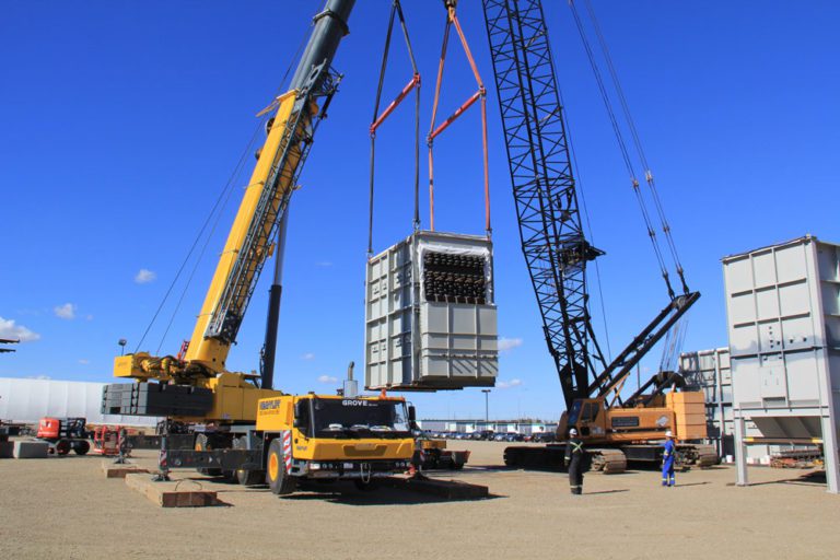 Muneshwers’ Limited in US$4 million deal with IDB for Guyana’s first mobile crane