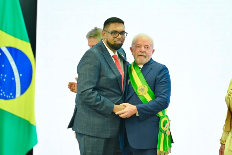 <strong>Ali to advance talks with Lula on Guyana-Brazil road link</strong>