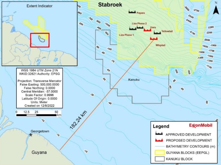 Exxon consultant to brief private sector about Whiptail project