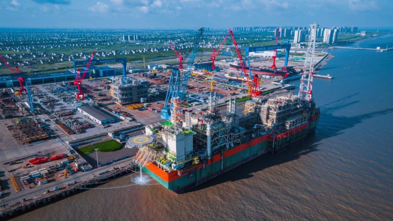 FPSO for bp-operated Greater Tortue Ahmeyim project sets sail