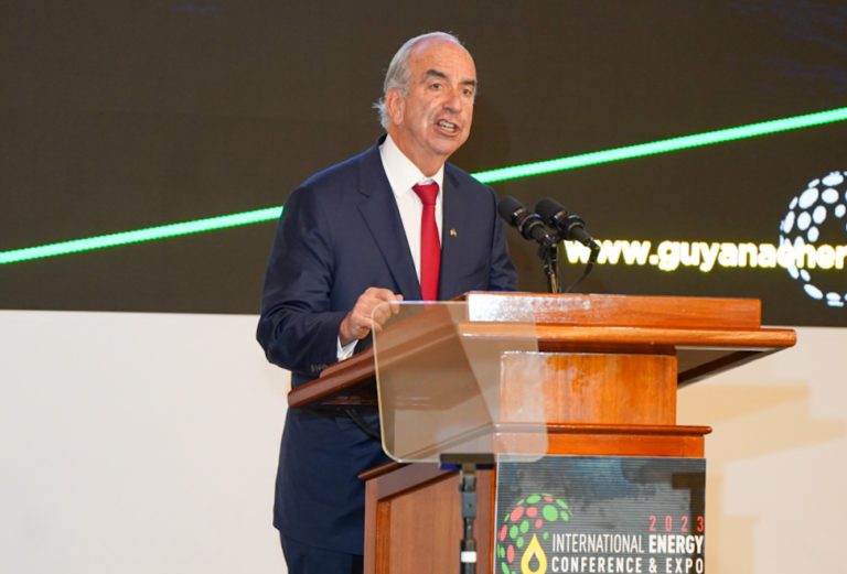 Hess boss champions forest preservation at Guyana energy conference