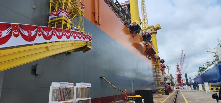 Exxon’s newly minted Prosperity FPSO for first annual inspection ahead of first oil