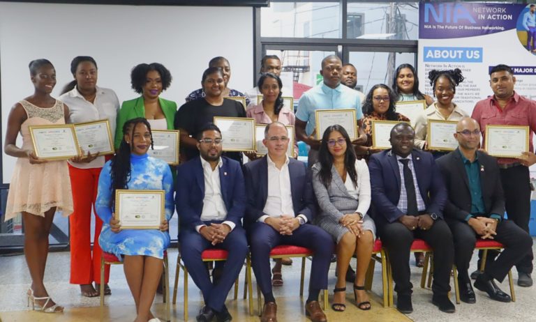 Cataleya Energy sees huge  success in training program for business managers in Guyana