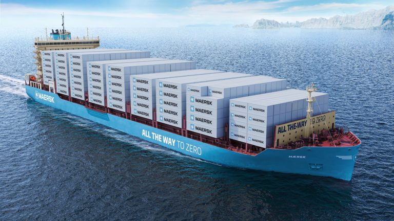 Maersk advances green fleet transformation with order for six methanol-powered container vessels