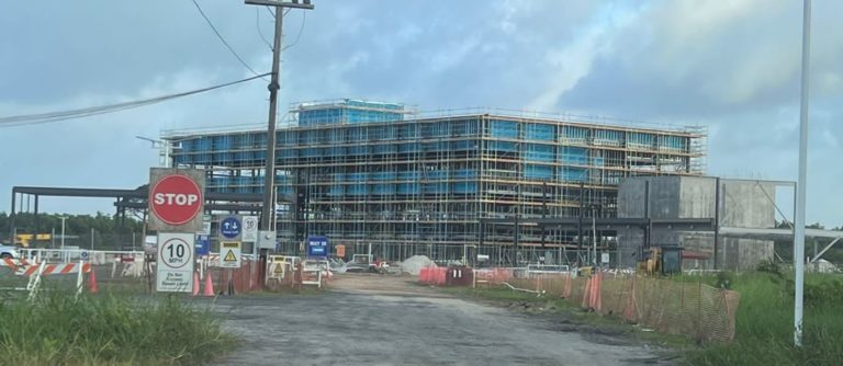 Exxon launches probe after crane topples at construction site for new Guyana HQ
