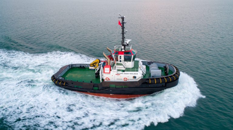 <strong>Trinidad commissions country’s first low exhaust tug</strong>