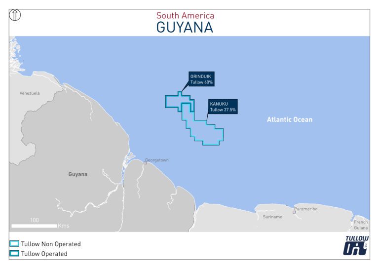 <strong>Tullow Oil farming down interest offshore Guyana</strong>