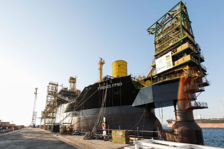 Eni’s Firenze floater sails for ‘Africa’s first net-zero emission project’ at Ivory Coast