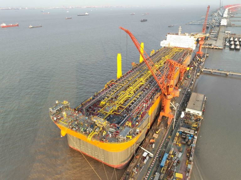 Chinese shipyard delivers 4th Fast4Ward hull to SBM Offshore, starts work on #5