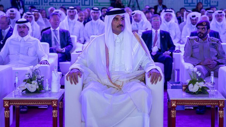 Qatari Emir breaks ground on North Field expansion project 