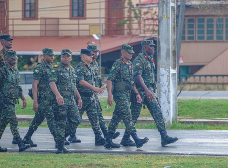 U.S. and Guyana army strengthen military partnership at meeting this week