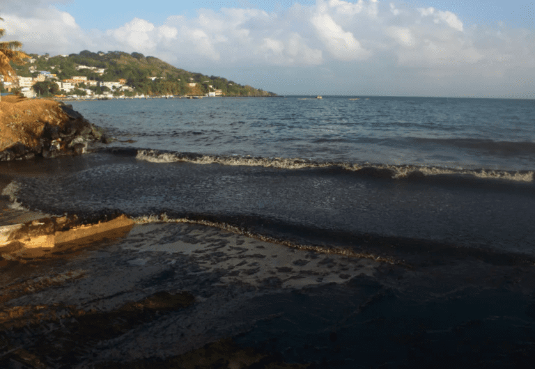 Trinidad says two vessels involved in oil spill were bound for Guyana